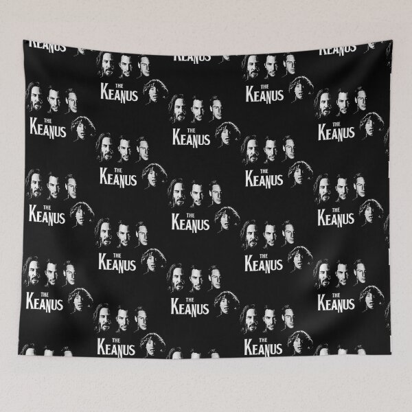 Item preview, The Keanus (Keanu Reeves  Beatles mashup)   designed and sold by weefolkstudio.