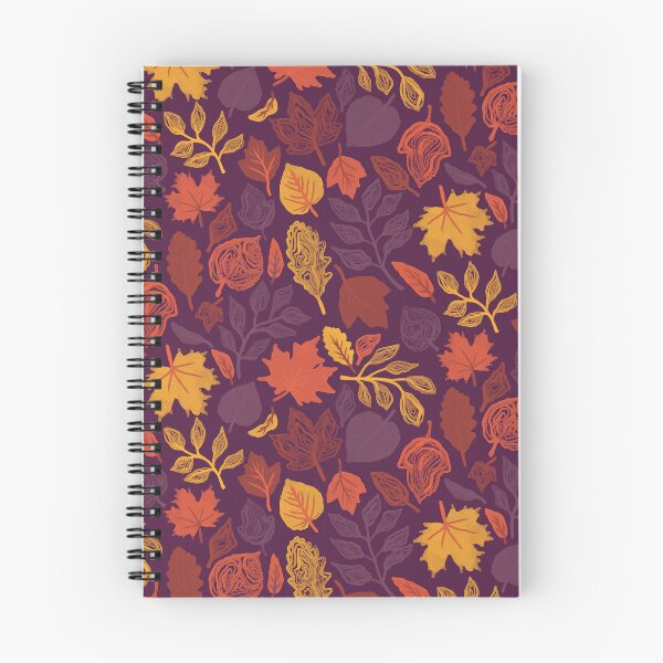 Item preview, Eggplant Fall Leaves designed and sold by Carolina Diaz.