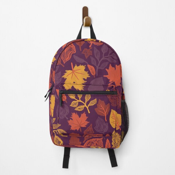 Item preview, Eggplant Fall Leaves designed and sold by Carolina Diaz.