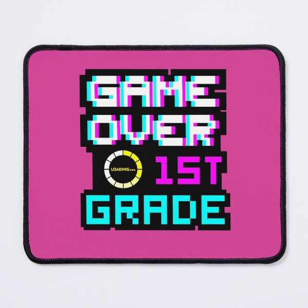 Item preview, Back to School - Game Over - 1st Grade - First Grade designed and sold by DesignByLeo.