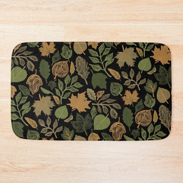 Item preview, Black Fall Leaves designed and sold by Carolina Diaz.