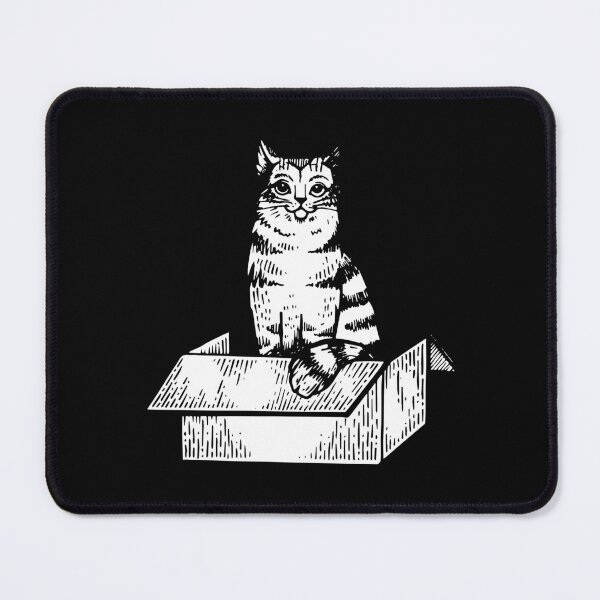 Item preview, Cat in box. White designed and sold by IronicEmpire.