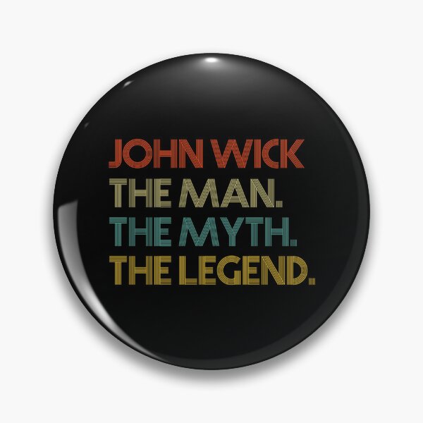 Item preview, Vintage Retro The Man The. Myth. The Legend John Wick T Shirts Tri-blend  designed and sold by weefolkstudio.