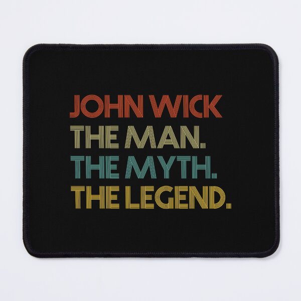 Item preview, Vintage Retro The Man The. Myth. The Legend John Wick T Shirts Tri-blend  designed and sold by weefolkstudio.
