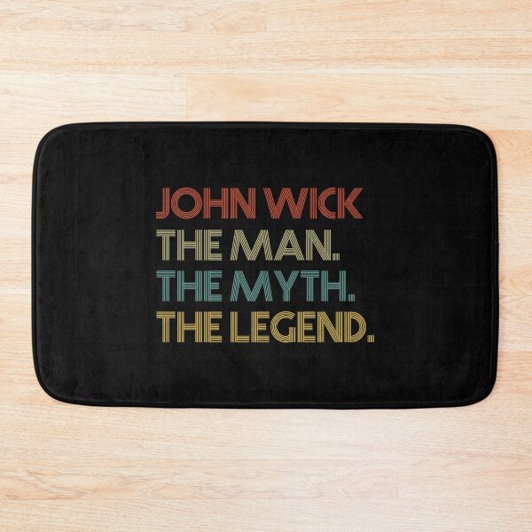 Item preview, Vintage Retro The Man The. Myth. The Legend John Wick T Shirts Tri-blend  designed and sold by weefolkstudio.