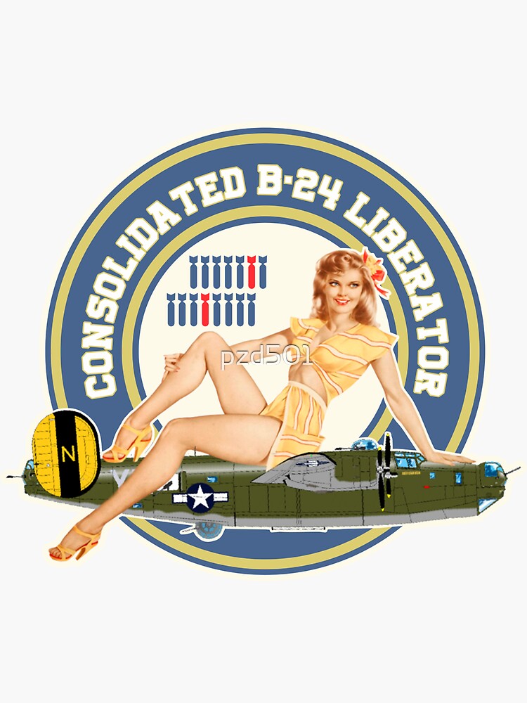 Consolidated B-24 Liberator - Clean Patch by PzD501 | Sticker