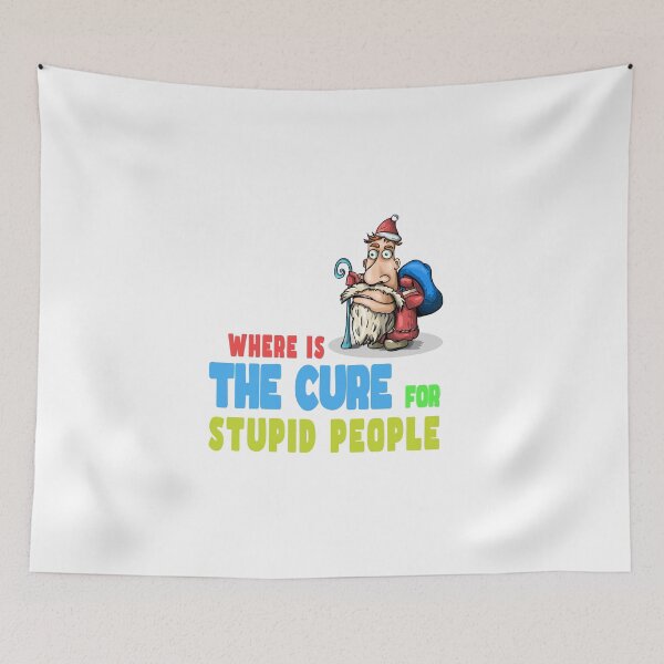 Item preview, A Cure for Stupid People Friends designed and sold by PodiShawna.