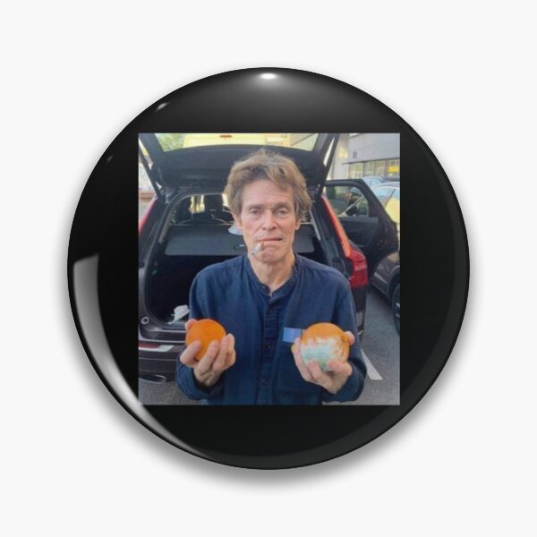 Item preview, willem dafoe two oranges picture   designed and sold by weefolkstudio.