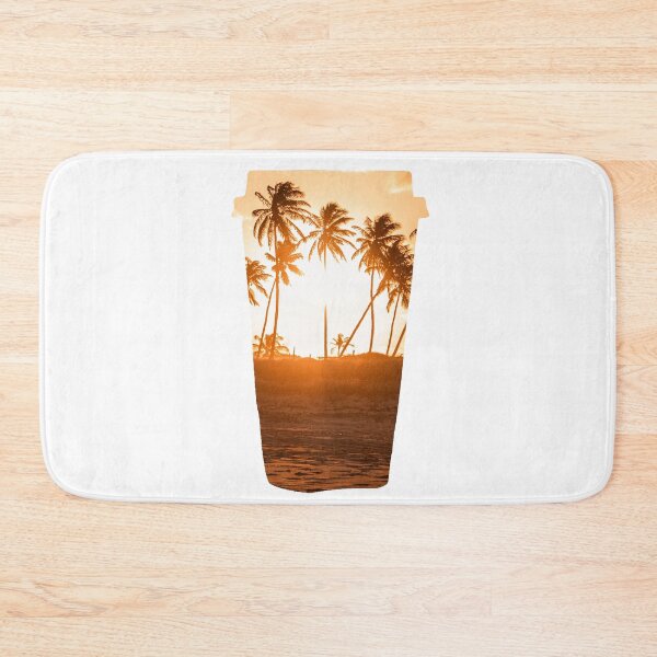 Item preview, Sunset View Coconut Trees Coffee designed and sold by kryative.