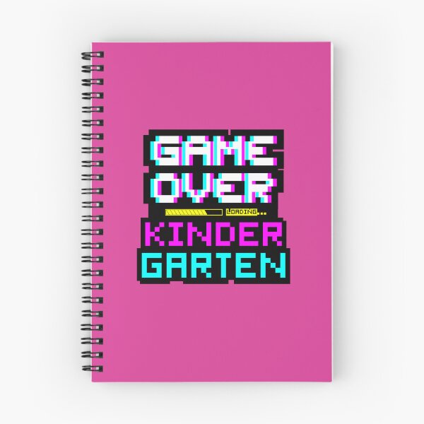 Item preview, Back to School - Game Over - Kindergarten designed and sold by DesignByLeo.