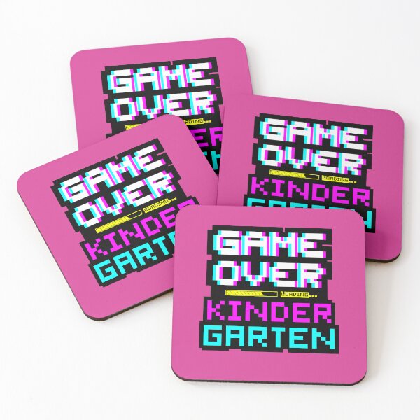 Item preview, Back to School - Game Over - Kindergarten designed and sold by DesignByLeo.
