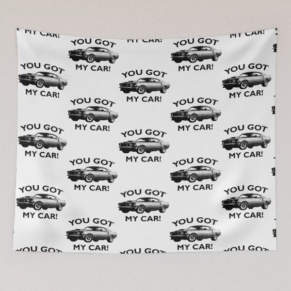 Item preview, You Got My Car   designed and sold by weefolkstudio.