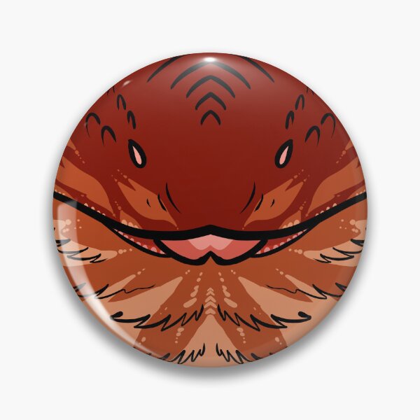 Item preview, Red Bearded Dragon Mask designed and sold by TwilightSaint0.
