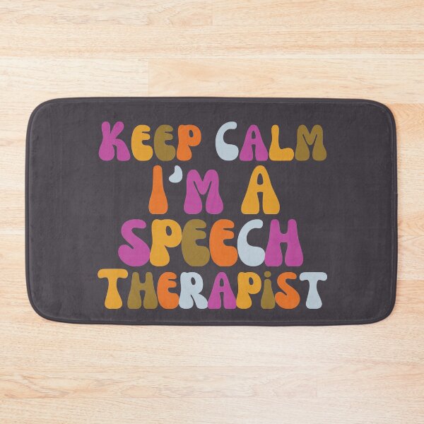 Item preview, Keep Calm Speech Therapist designed and sold by SunfullyYours.