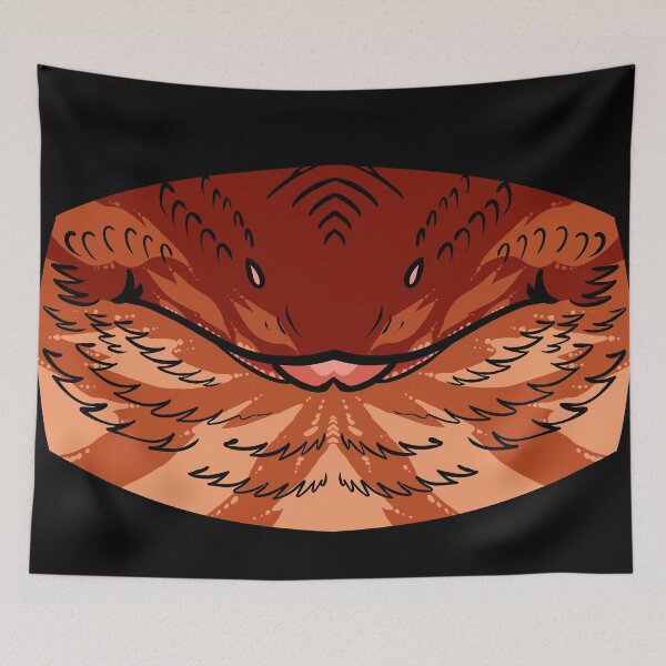 Item preview, Red Bearded Dragon Mask designed and sold by TwilightSaint0.