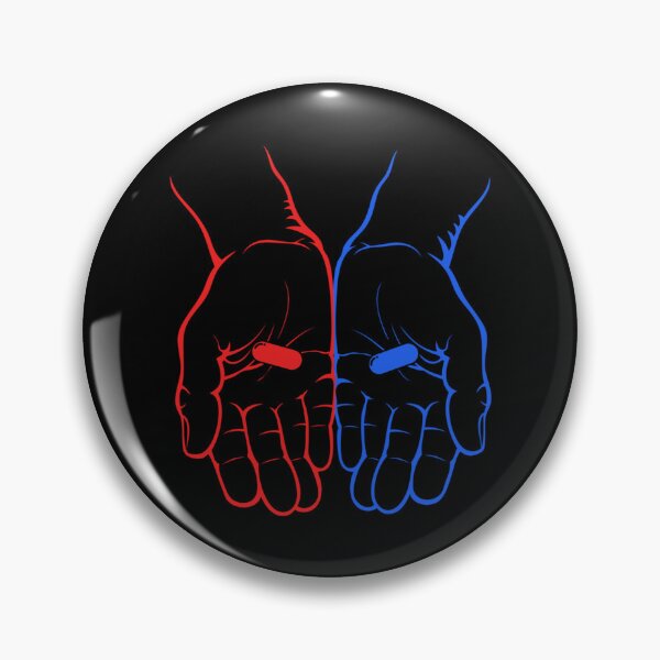 Item preview, Red Pill or Blue Pill The Matix   designed and sold by weefolkstudio.