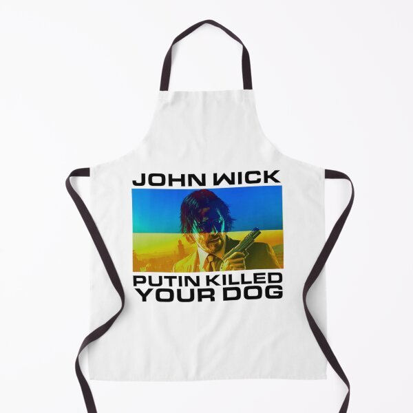 Artikelvorschau, Unterstützen Sie Ukrain John Wick Putin tötete Ihren Hund entworfen und verkauft von weefolkstudio.