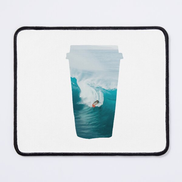 Item preview, Surfing Sea Waves Coffee designed and sold by kryative.