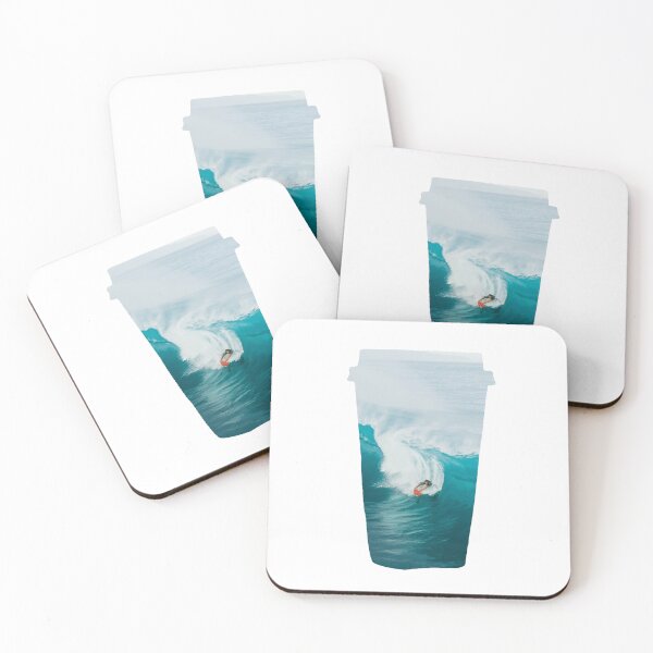 Item preview, Surfing Sea Waves Coffee designed and sold by kryative.