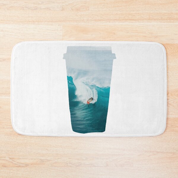 Item preview, Surfing Sea Waves Coffee designed and sold by kryative.