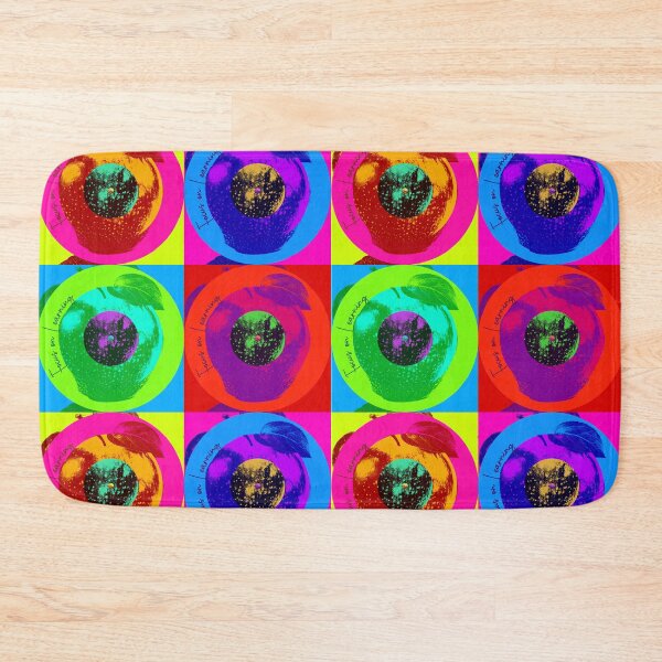 Item preview, Apple in a Target Back to School Teacher or Dorm Design influenced by Warhol designed and sold by jamie Omahen.