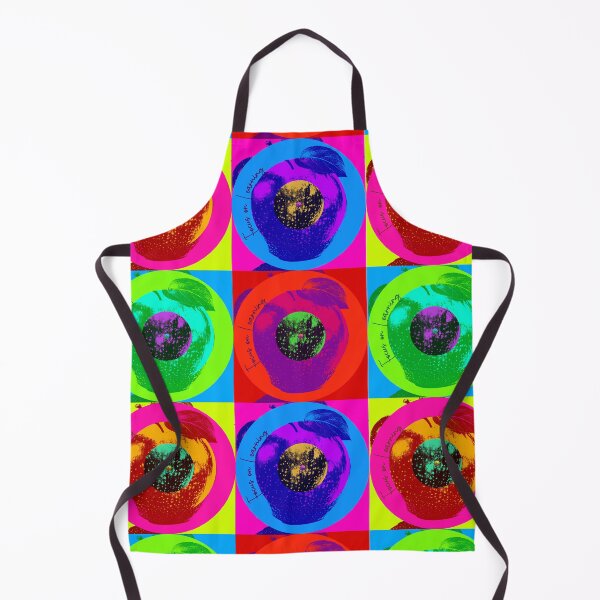 Item preview, Apple in a Target Back to School Teacher or Dorm Design influenced by Warhol designed and sold by jamie Omahen.