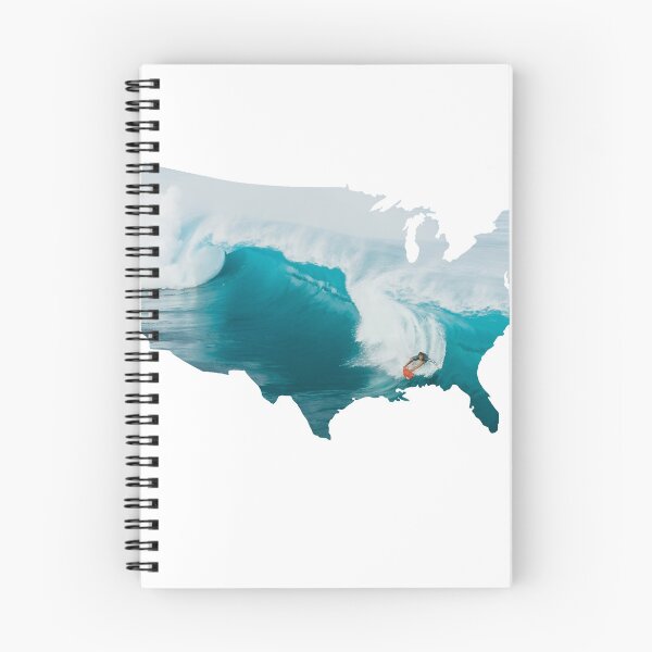 Item preview, Surfing Sea Waves USA designed and sold by kryative.