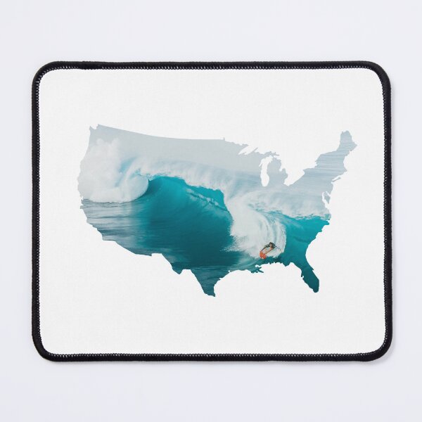 Item preview, Surfing Sea Waves USA designed and sold by kryative.