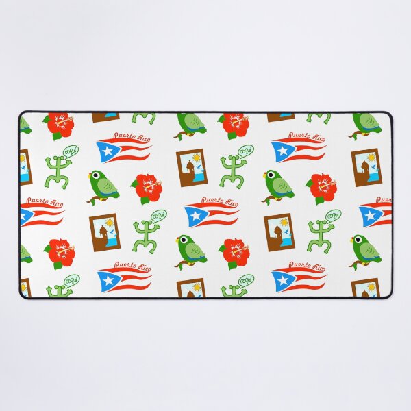 Item preview, Set of 5 Symbols Puerto Rico Cotorra Hibiscus Coqui Garita Bandera designed and sold by byDarling.
