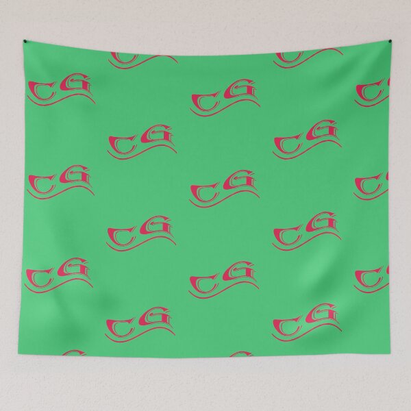Item preview, THE LETTERS C G IN ADGERIAL RED COLOR designed and sold by solgel47.