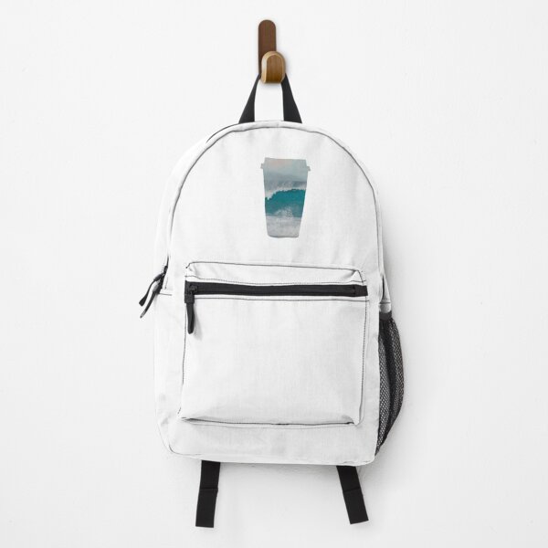 Item preview, Blue Ocean Waves Crashing on Shore Coffee designed and sold by kryative.