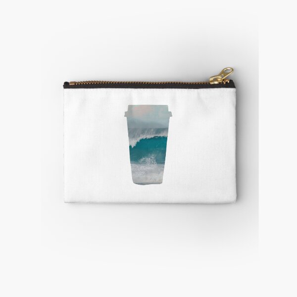 Item preview, Blue Ocean Waves Crashing on Shore Coffee designed and sold by kryative.