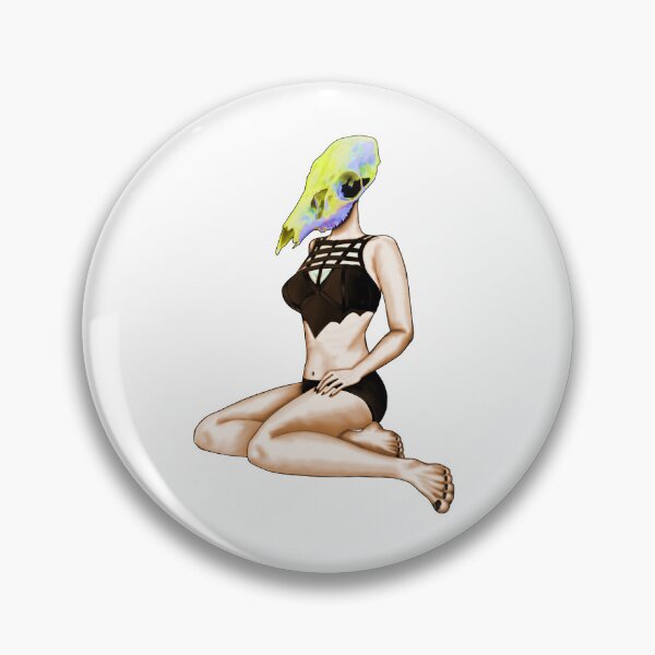 Item preview, Goth girl at the beach designed and sold by AwfullyArtful.