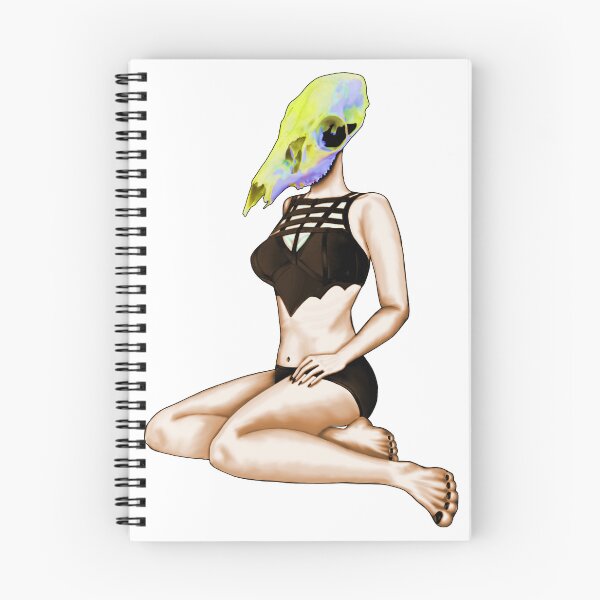 Item preview, Goth girl at the beach designed and sold by AwfullyArtful.