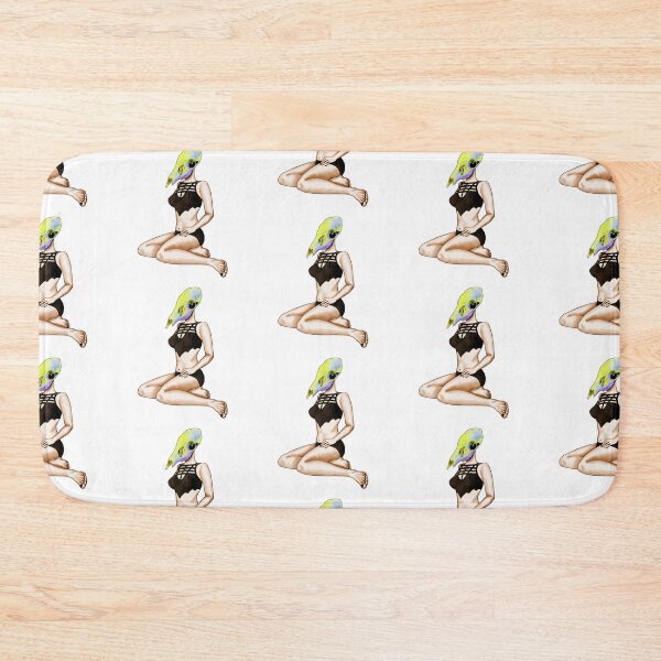 Item preview, Goth girl at the beach designed and sold by AwfullyArtful.