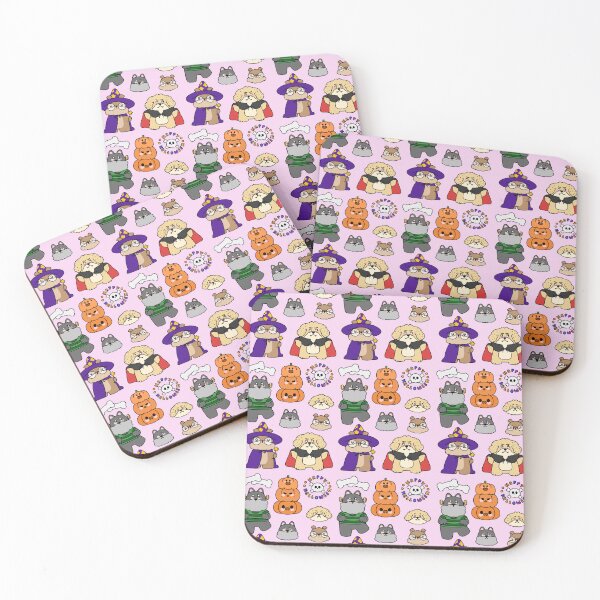 Item preview, Cute Dog Halloween Illustration Design designed and sold by satchisatchi.