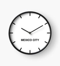 Mexico City Time Zone Newsroom Wall Clock Clock