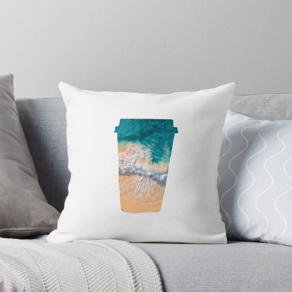Item preview, Beach Ocean Top View Coffee designed and sold by kryative.