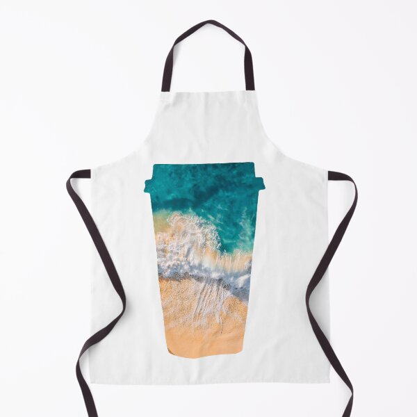 Item preview, Beach Ocean Top View Coffee designed and sold by kryative.