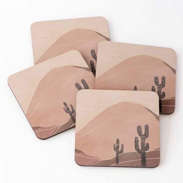 Item preview, Cactus Midwest Abstract Landscape designed and sold by StudioArtNew.