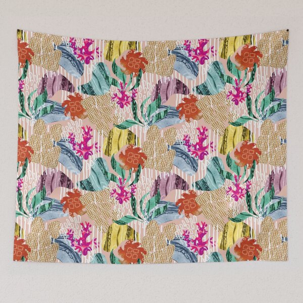 Item preview, Create With Wild Abandon! on Peach designed and sold by bmfabricdesigns.