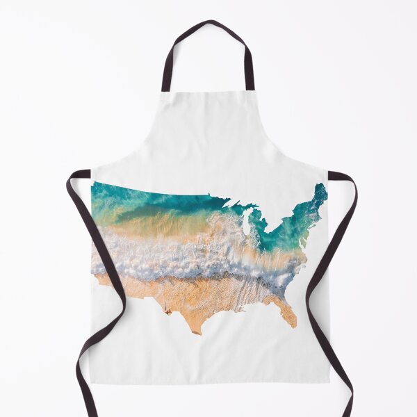 Item preview, Beach Ocean Top View USA designed and sold by kryative.