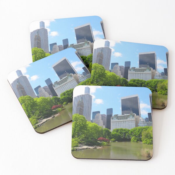 Item preview, NYC Central Park : the pond designed and sold by AHELENE.