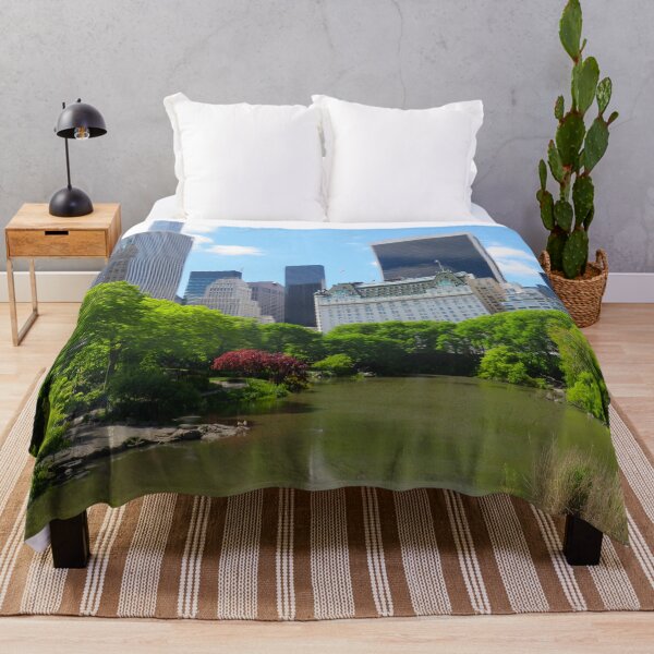 Item preview, NYC Central Park : the pond designed and sold by AHELENE.