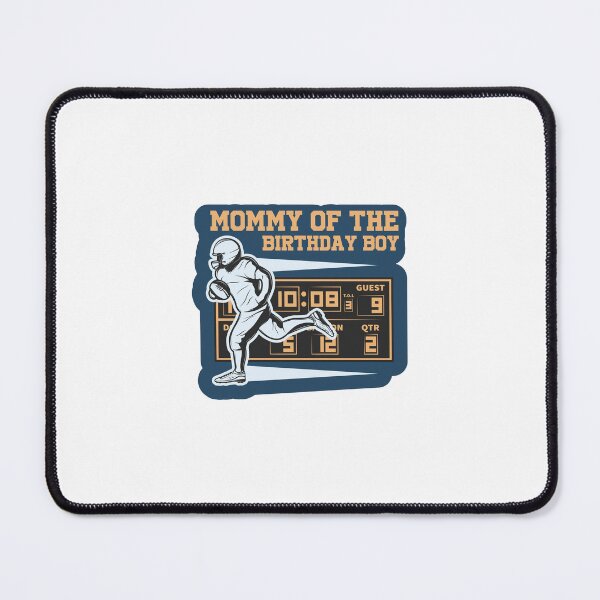 Item preview, Mommy Of The Birthday Boy American Football | GIft idea for Birthday Boy designed and sold by Yobeli.