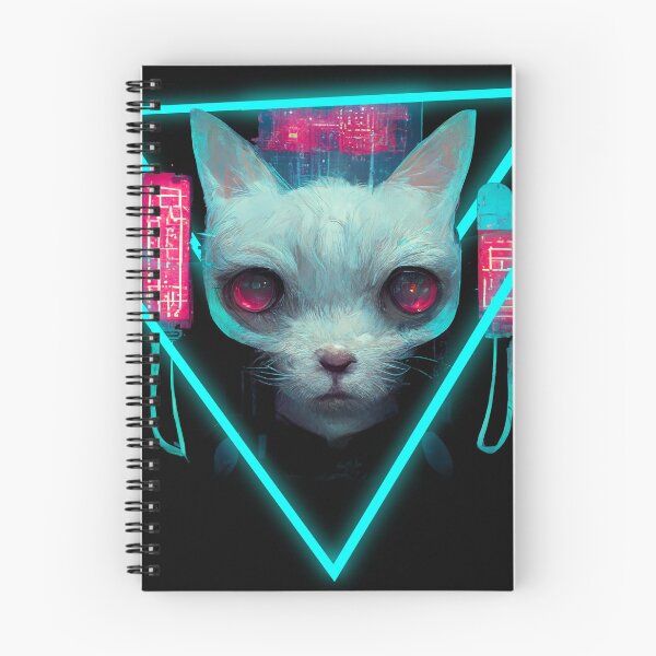 Item preview, Cyberpunk Cat designed and sold by TheSamuraiCat.