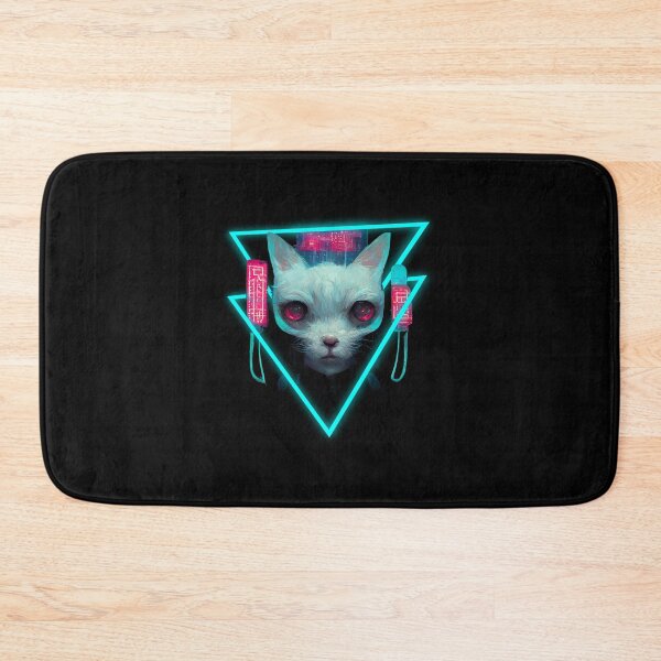 Item preview, Cyberpunk Cat designed and sold by TheSamuraiCat.