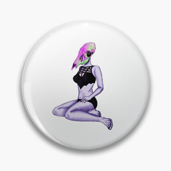 Item preview, Goth girl at the beach designed and sold by AwfullyArtful.
