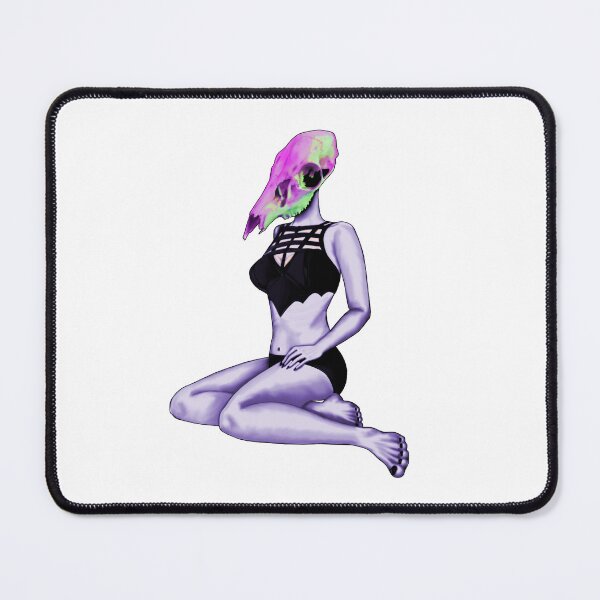 Item preview, Goth girl at the beach designed and sold by AwfullyArtful.