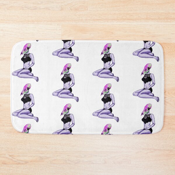 Item preview, Goth girl at the beach designed and sold by AwfullyArtful.
